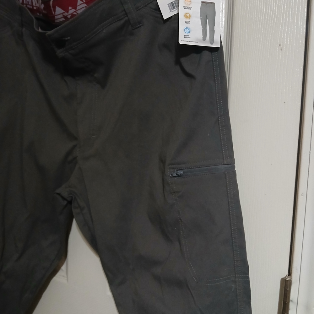 Wrangler Charcoal Cargo Pants